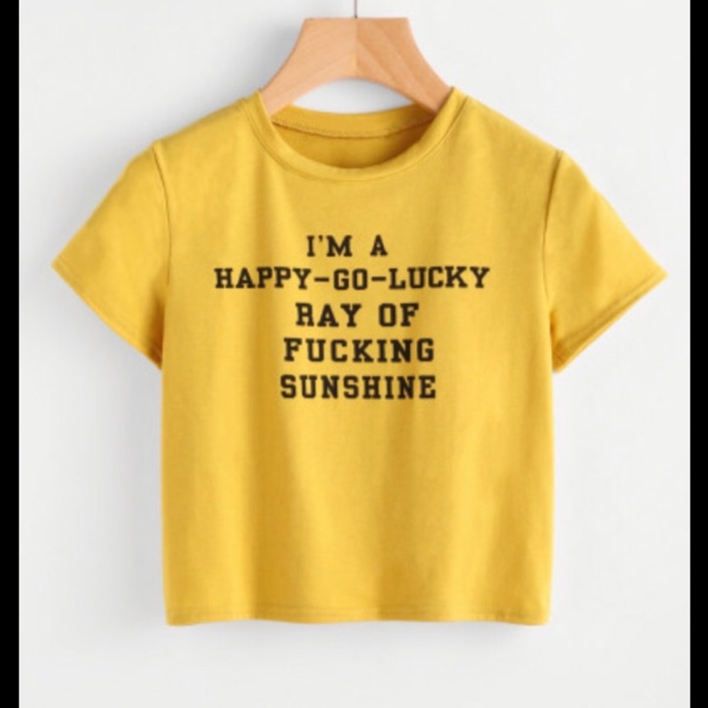 ⭐️Happy Go Lucky Crop